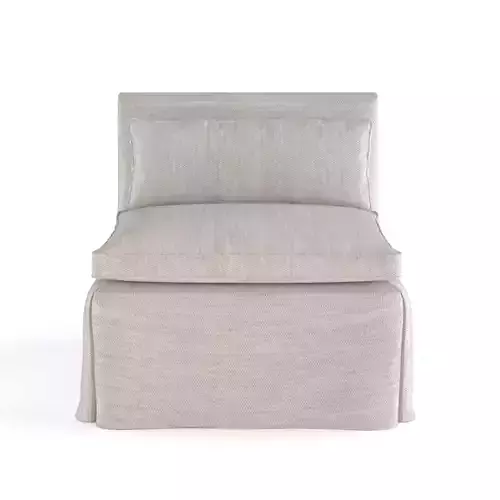 Covered Wedding Armchair