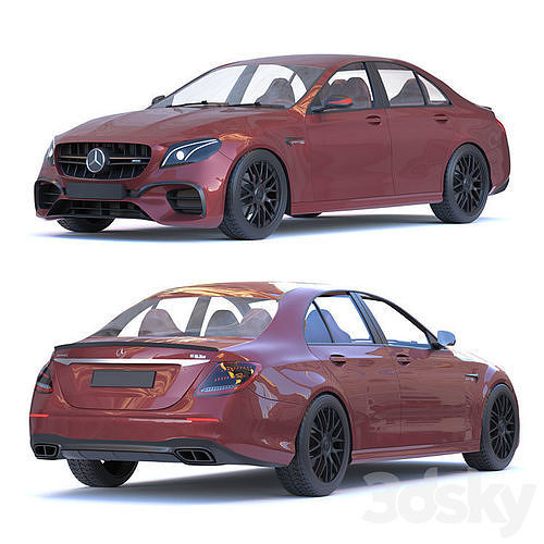 Mercedes-AMG E63 S 3D model