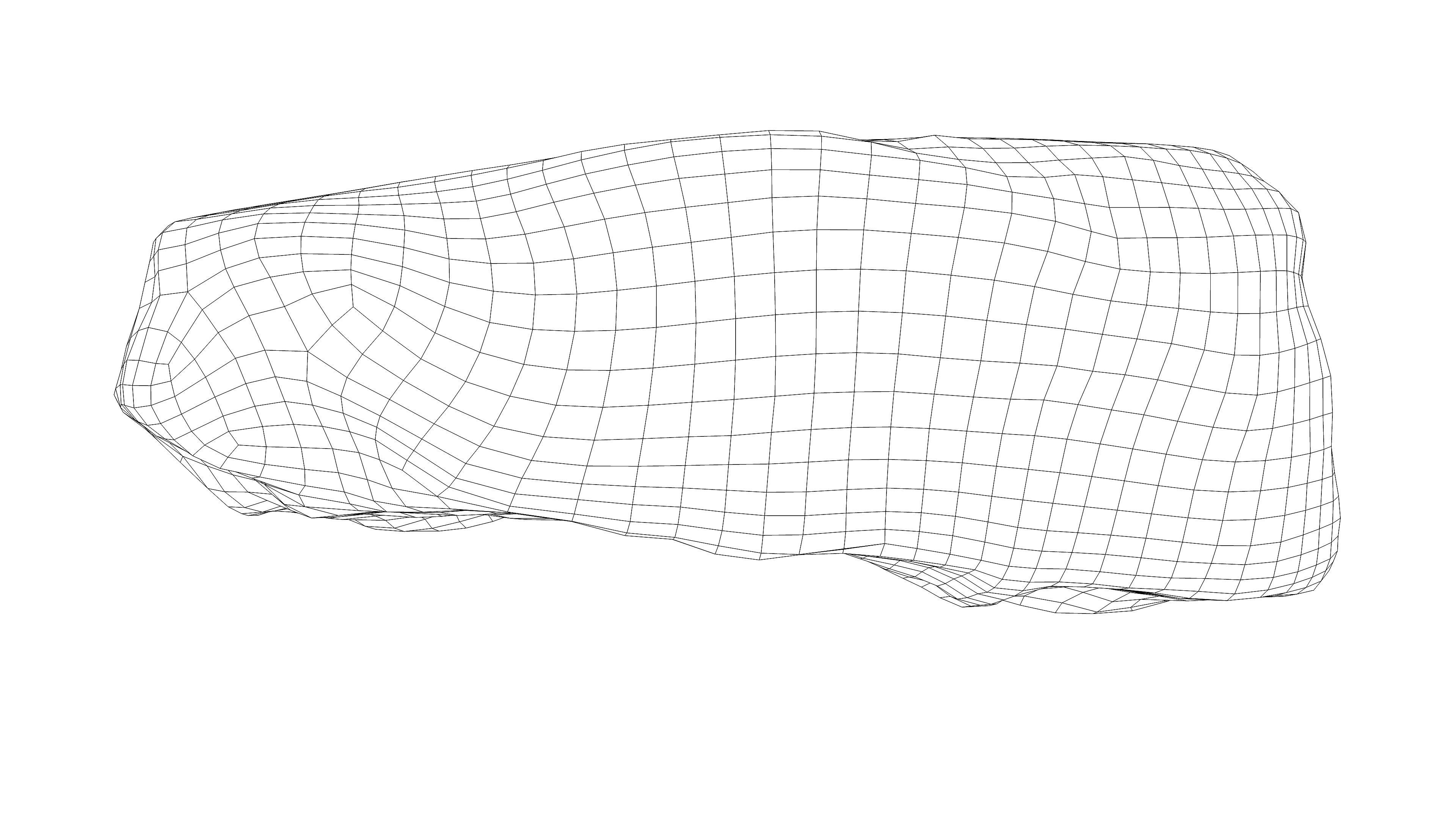 Photorealistic 3D scan of rock stone Low-poly 3D model_14