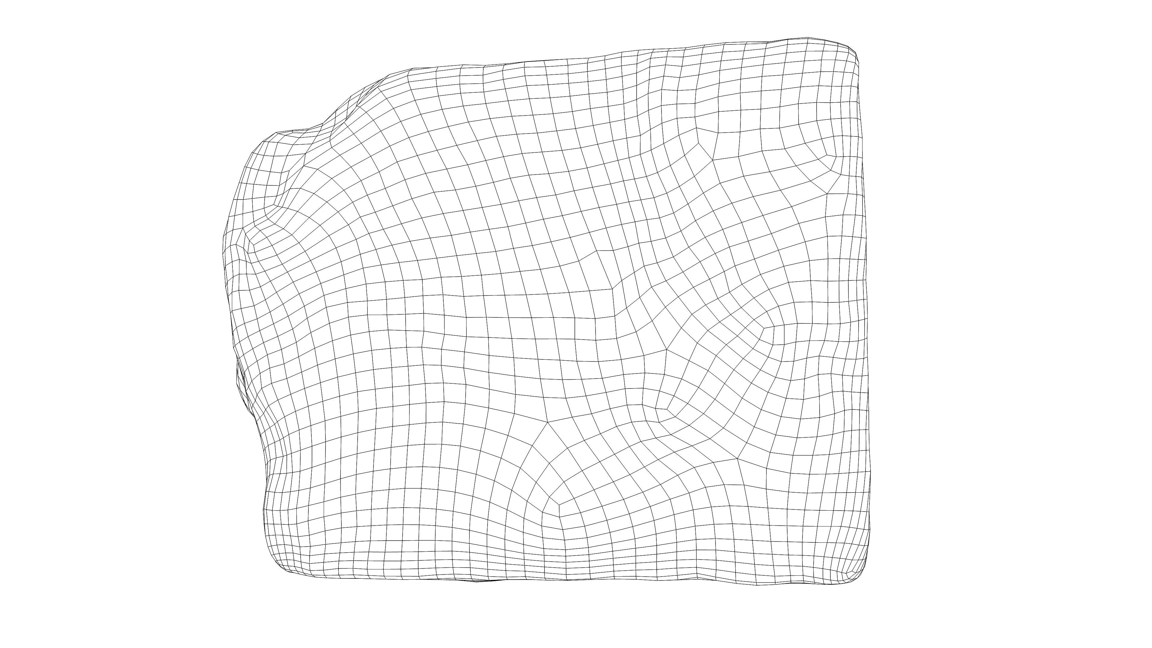 Photorealistic 3D scan of rock stone Low-poly 3D model_16