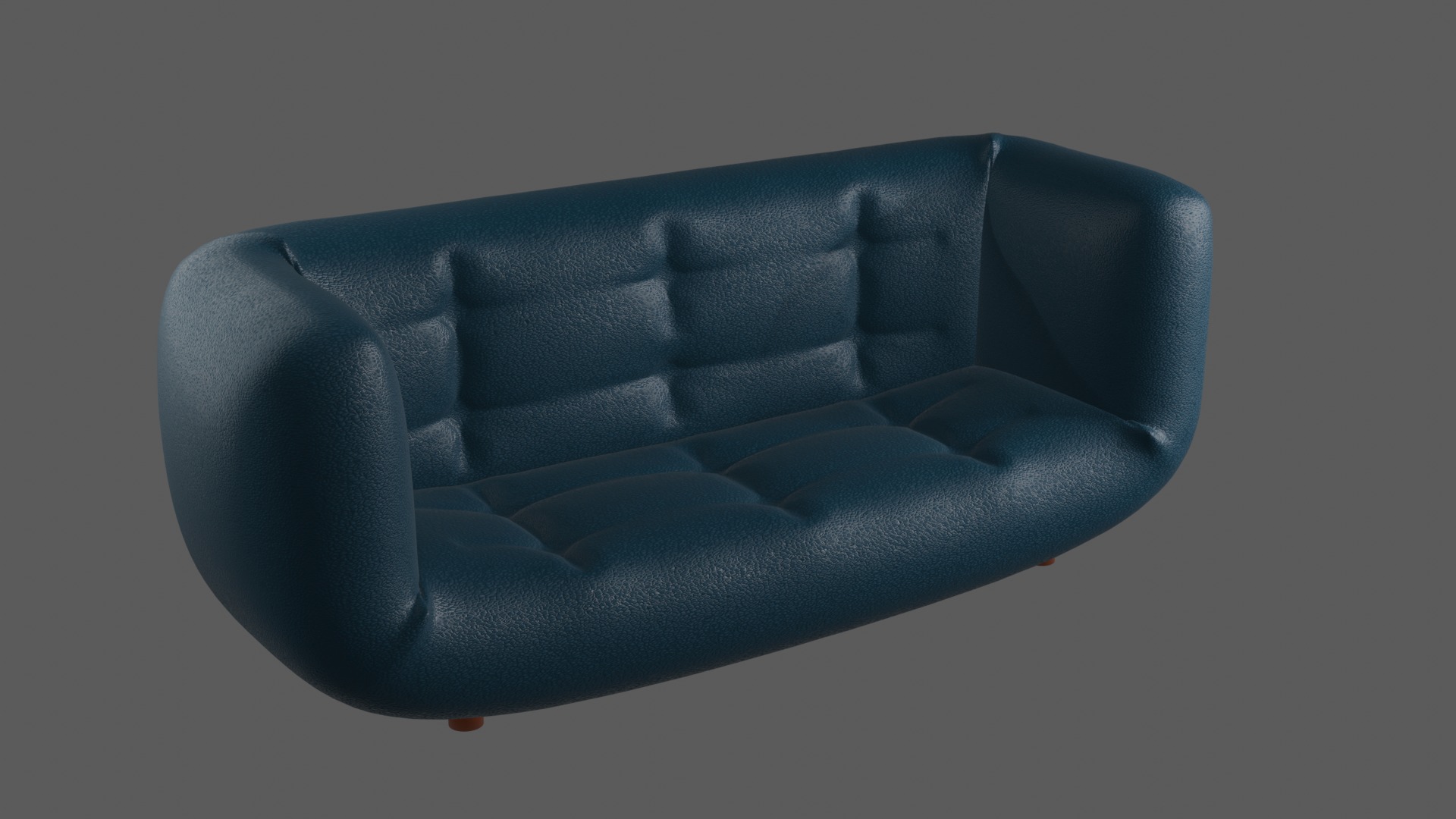 Sofa Leather 3D model_1