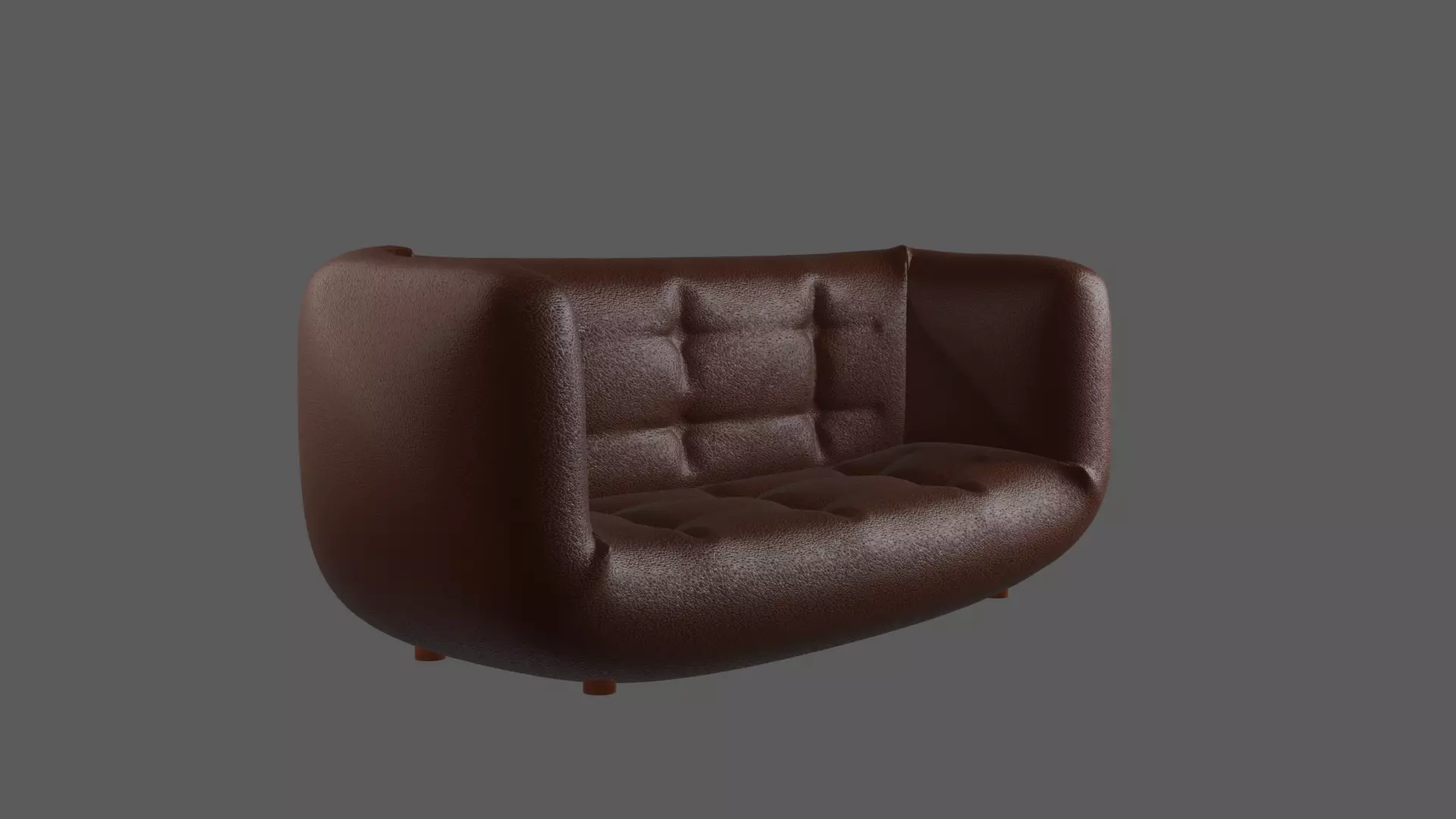 Sofa Leather 3D model_0