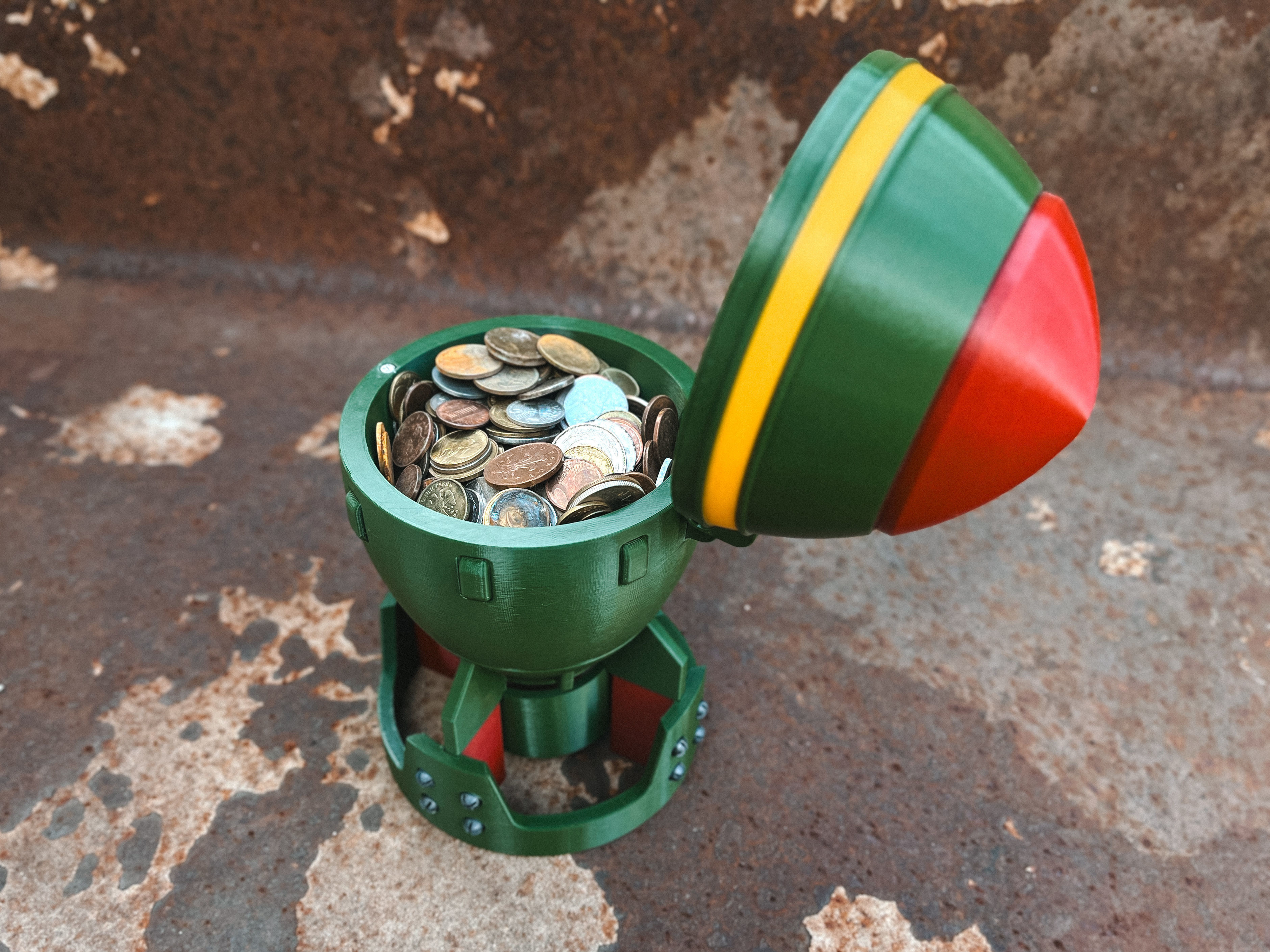 Fallout Mini Nuke Container 3D print model_10