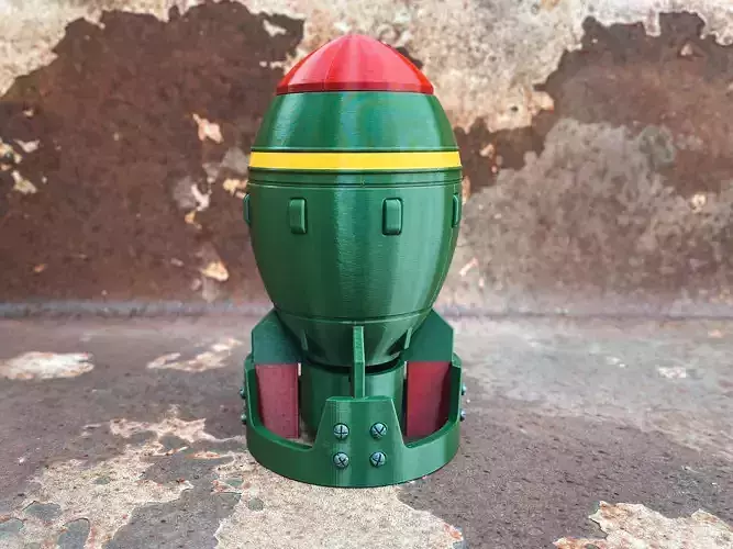 Fallout Mini Nuke Container 3D print model
