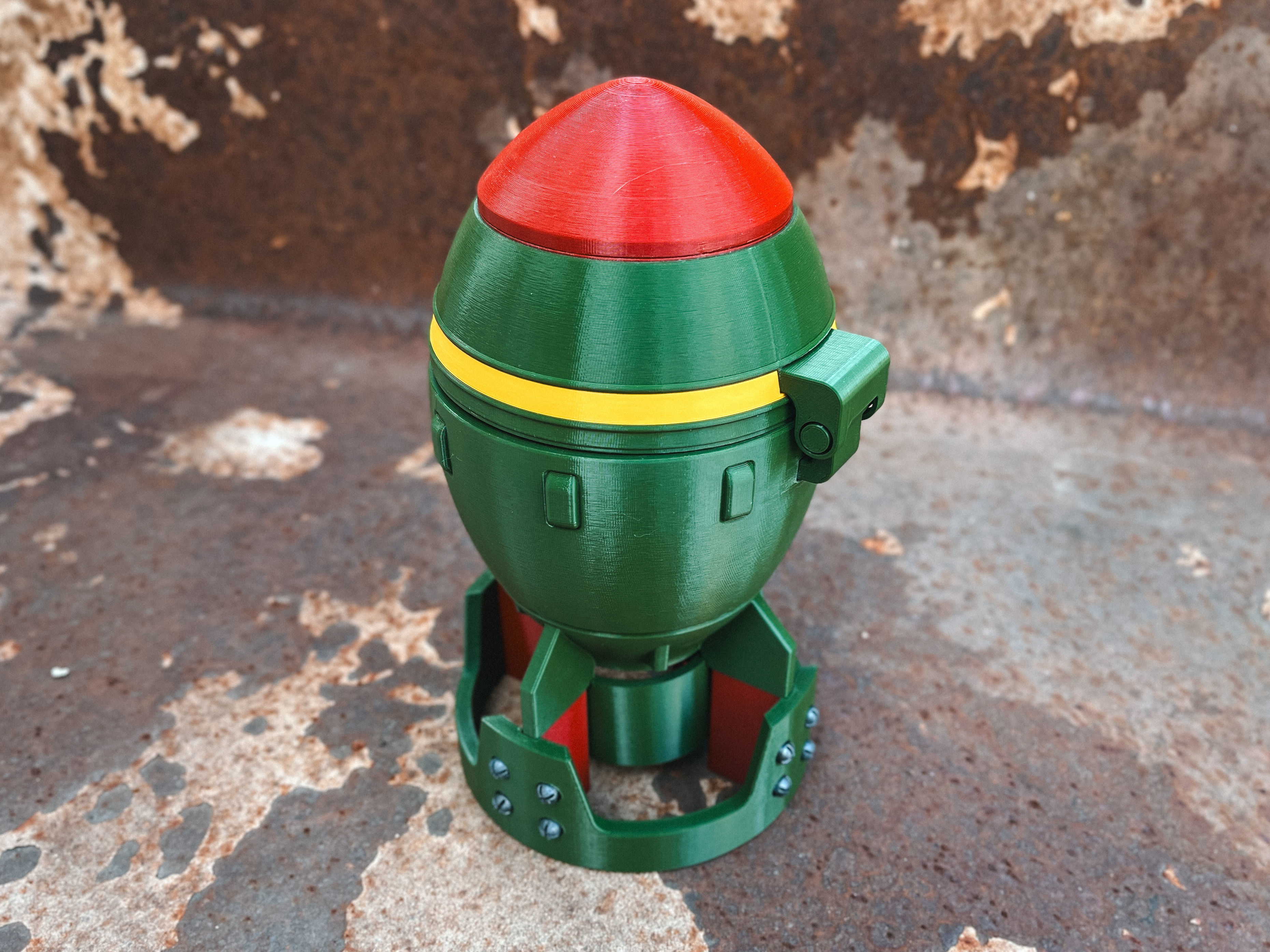 Fallout Mini Nuke Container 3D print model_8