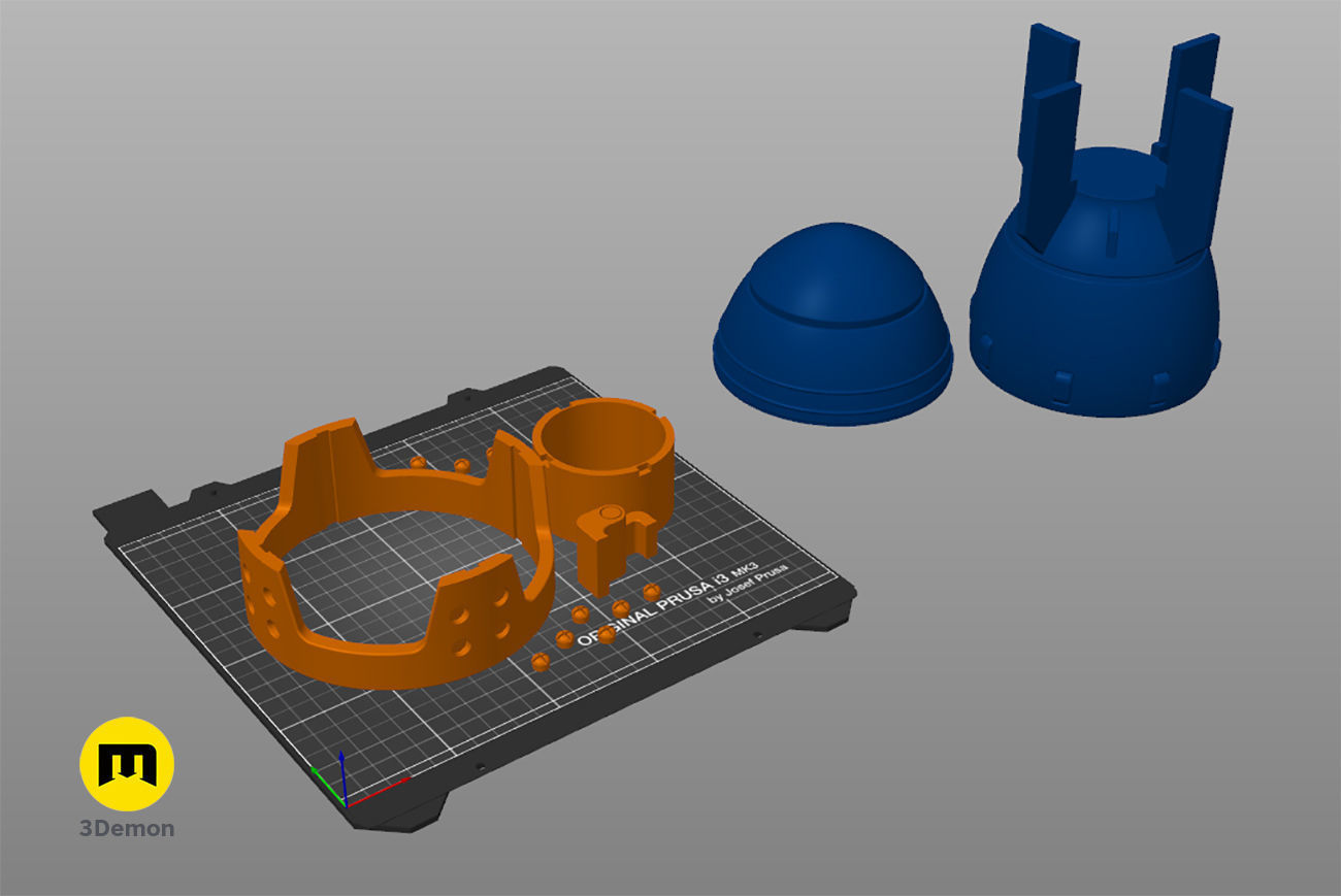 Fallout Mini Nuke Container 3D print model_6