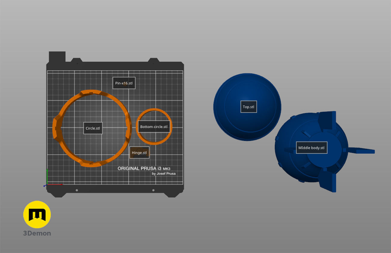 Fallout Mini Nuke Container 3D print model_7