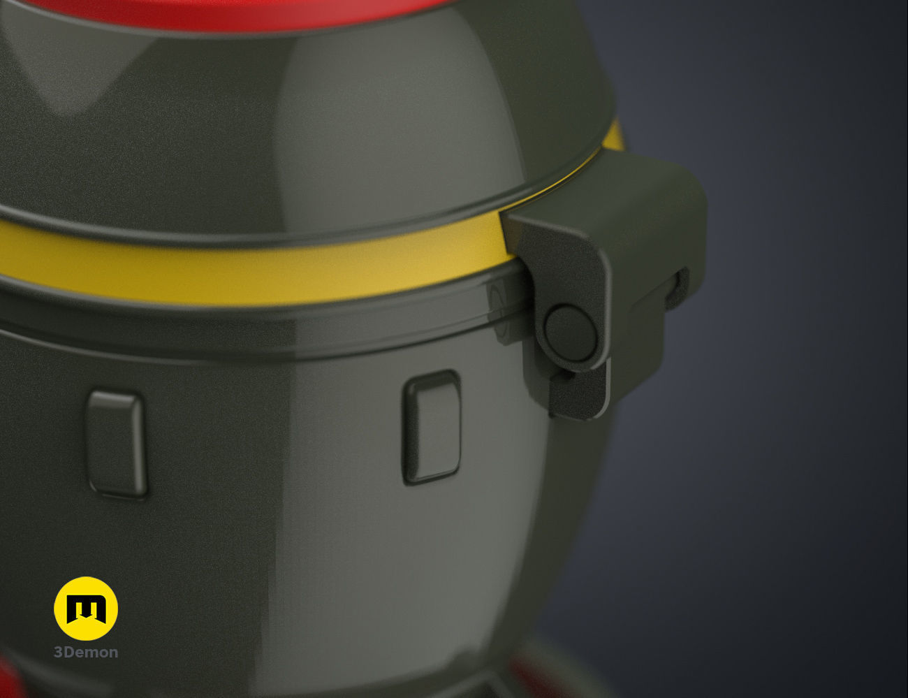 Fallout Mini Nuke Container 3D print model_12