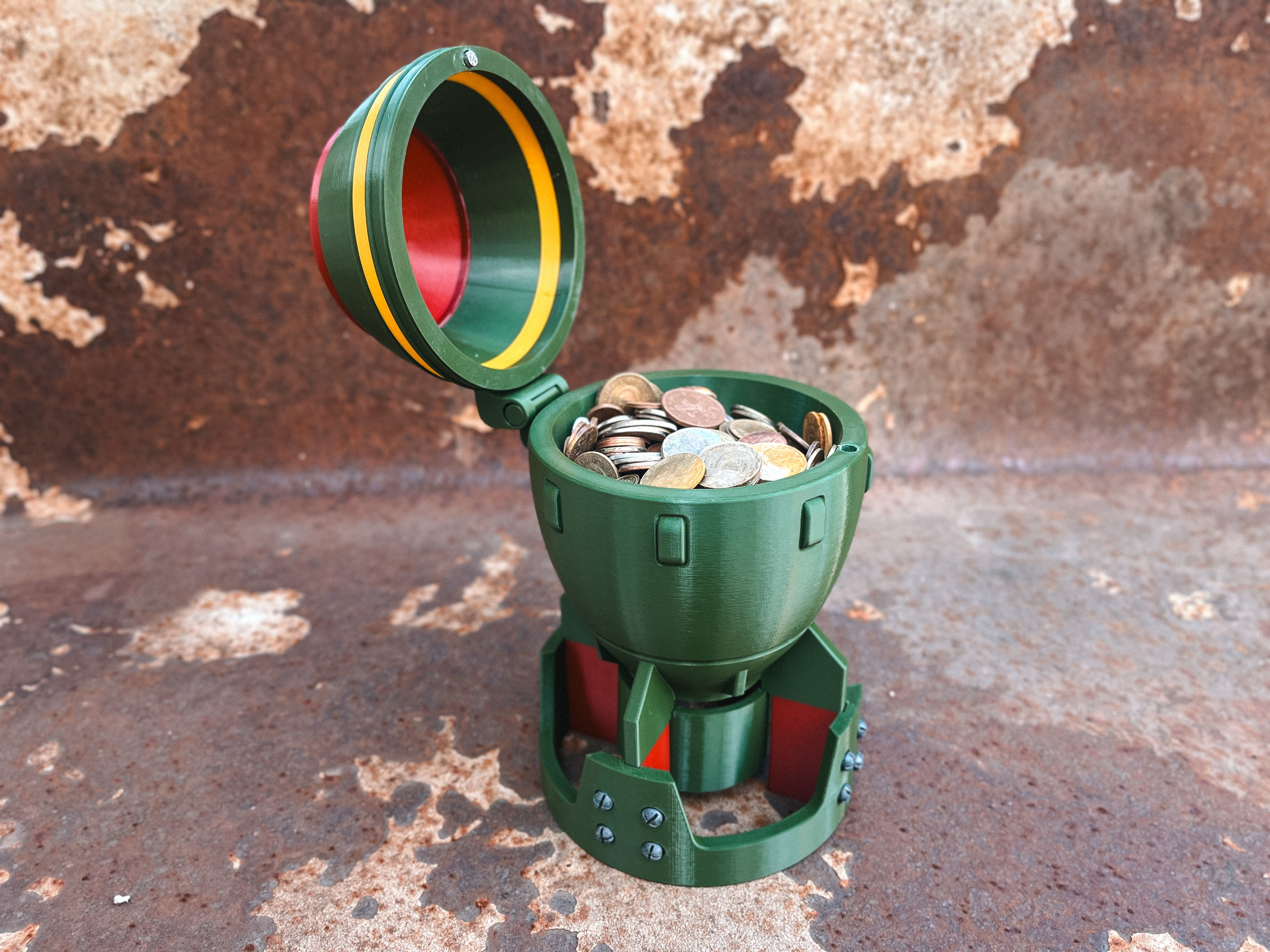 Fallout Mini Nuke Container 3D print model_1