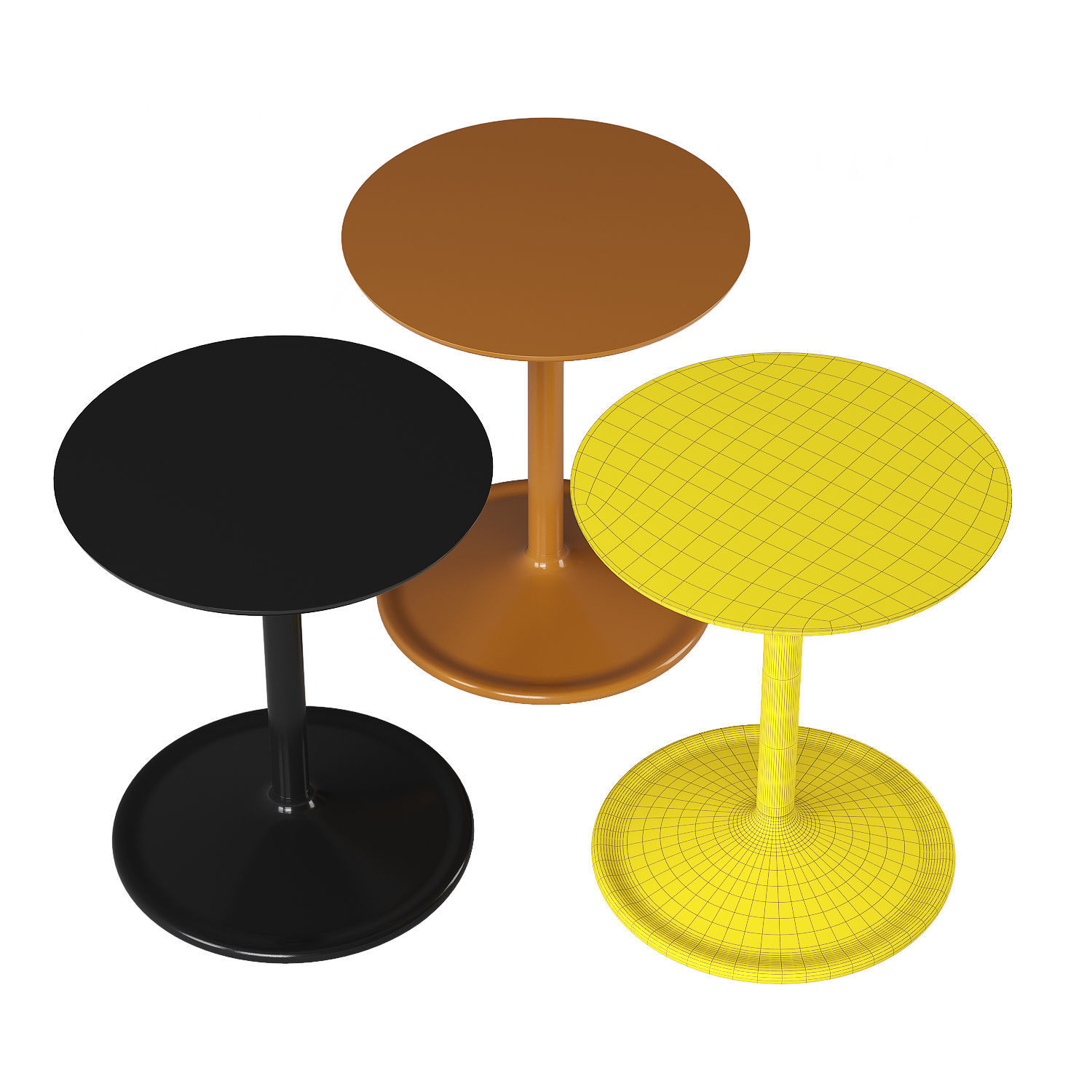 Muuto Soft Side Table 3D model_2