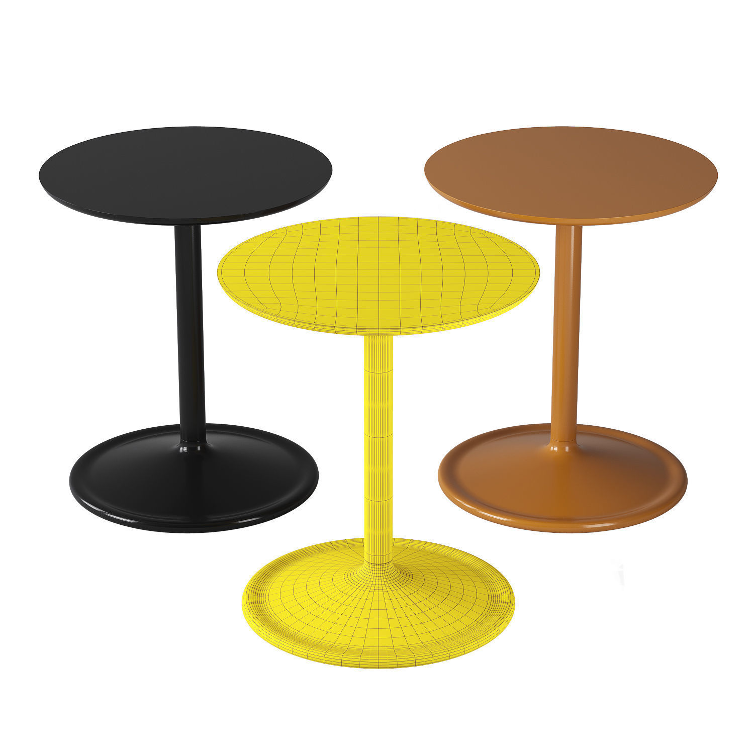 Muuto Soft Side Table 3D model_1