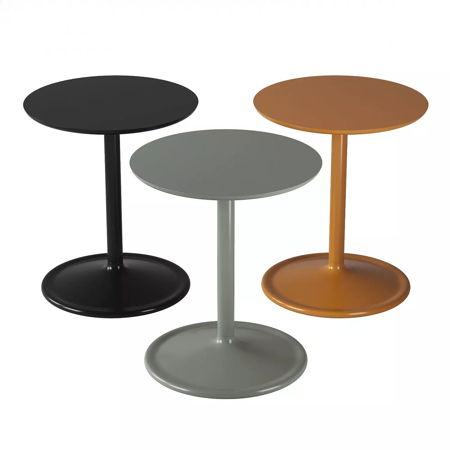Muuto Soft Side Table 3D model_0
