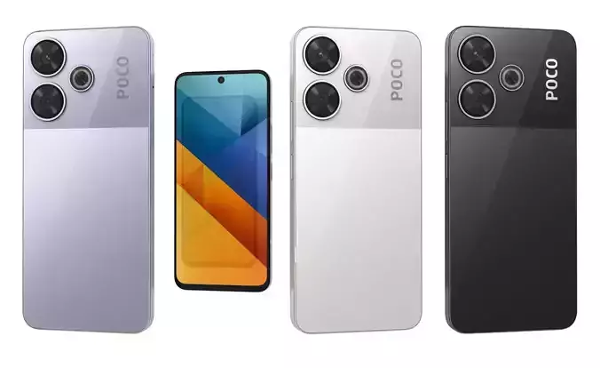 Xiaomi Poco M6 4G All Colors