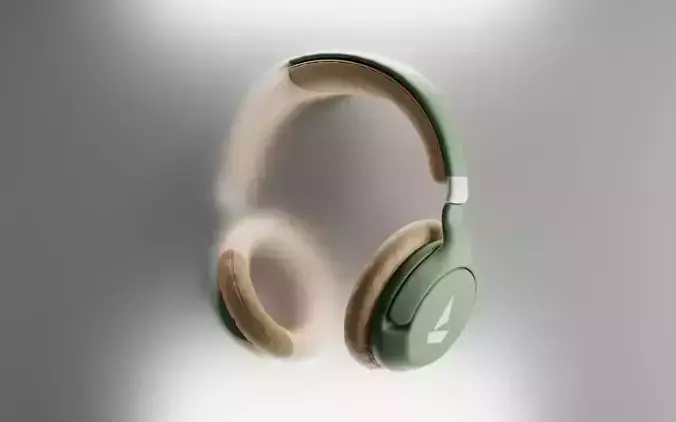 Stylish Over-Ear Headphones 3D Model