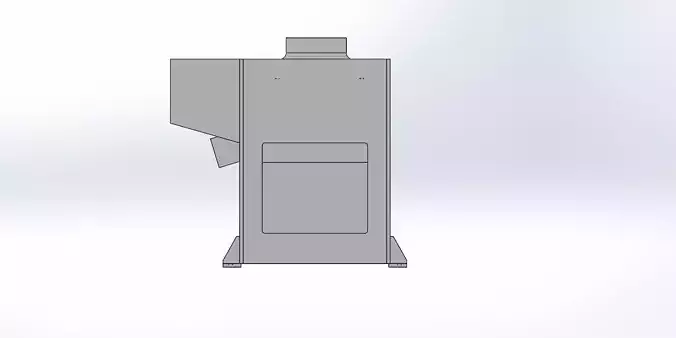 Work table 3d mechanical part modeling  3D model