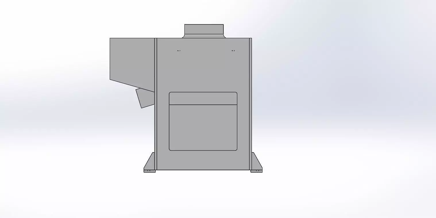 Work table 3d mechanical part modeling  3D model_0