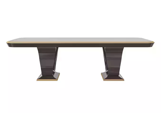 Elegant rectangular table by MODENESE