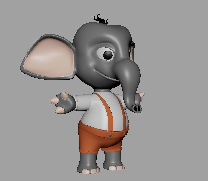 Elephant 3d Model Free 3D model_1