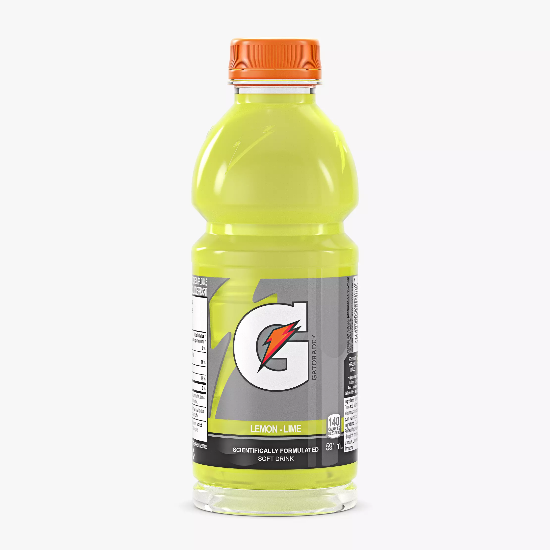Gatorade Bottle Low-poly 3D model