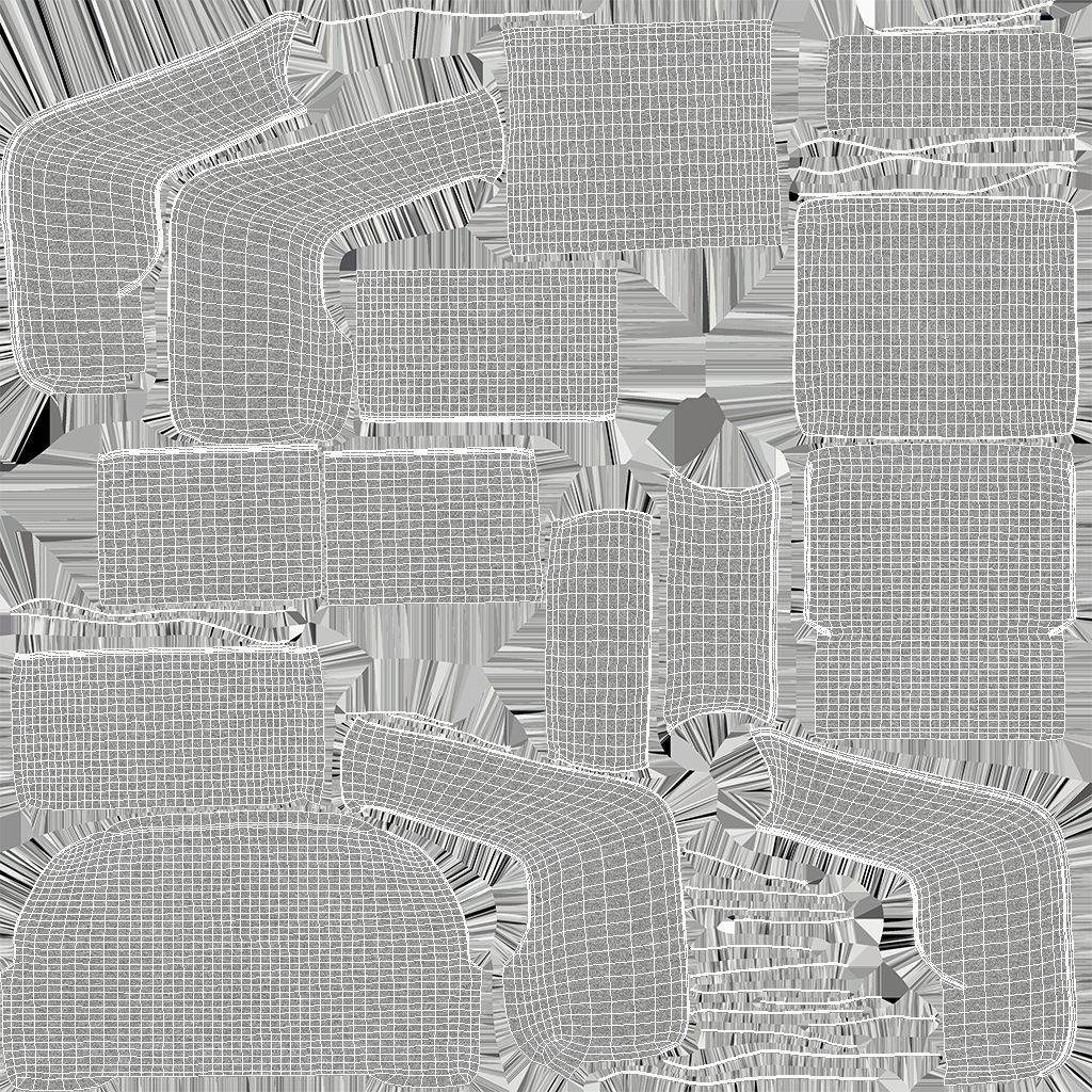 Kendrick Swivel Accent Chair 3D model_13