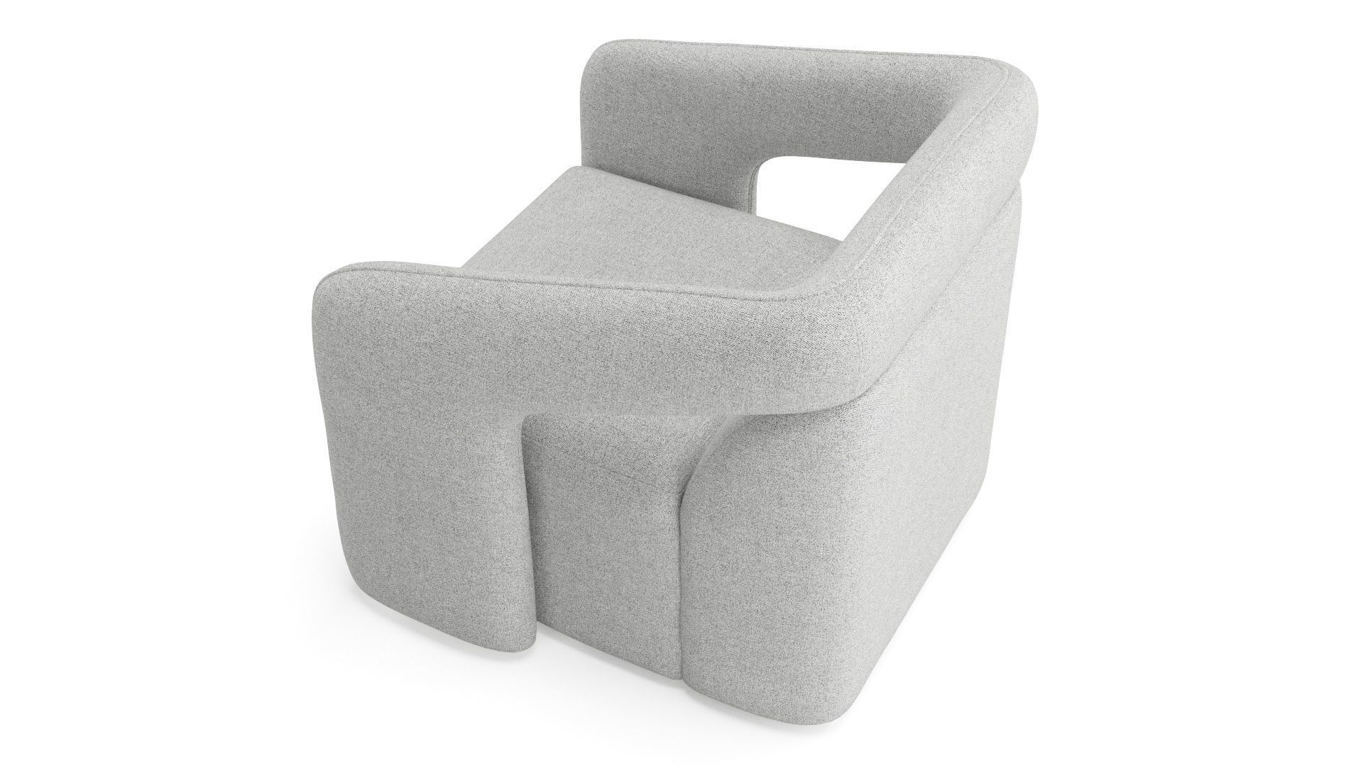 Kendrick Swivel Accent Chair 3D model_7