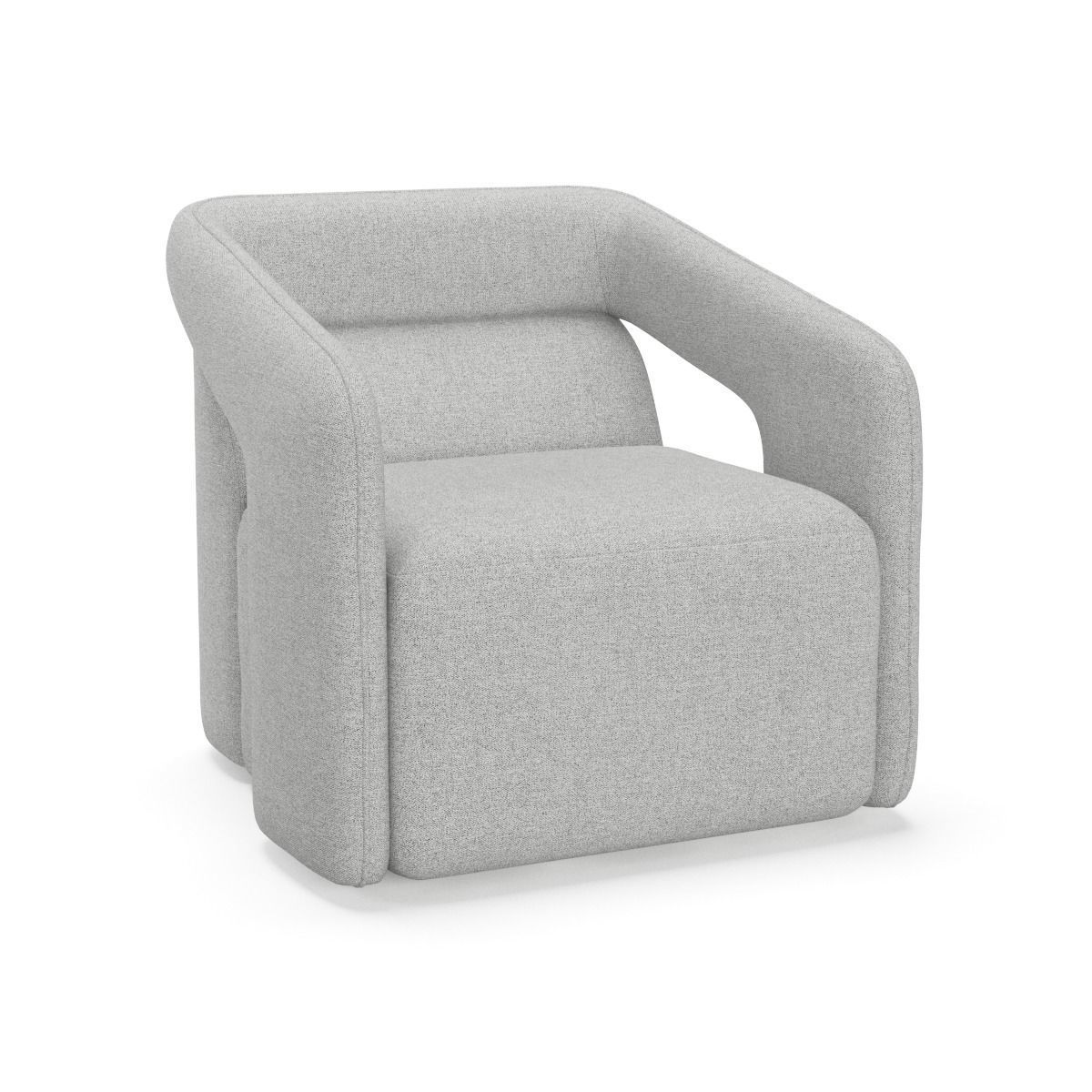 Kendrick Swivel Accent Chair 3D model_14