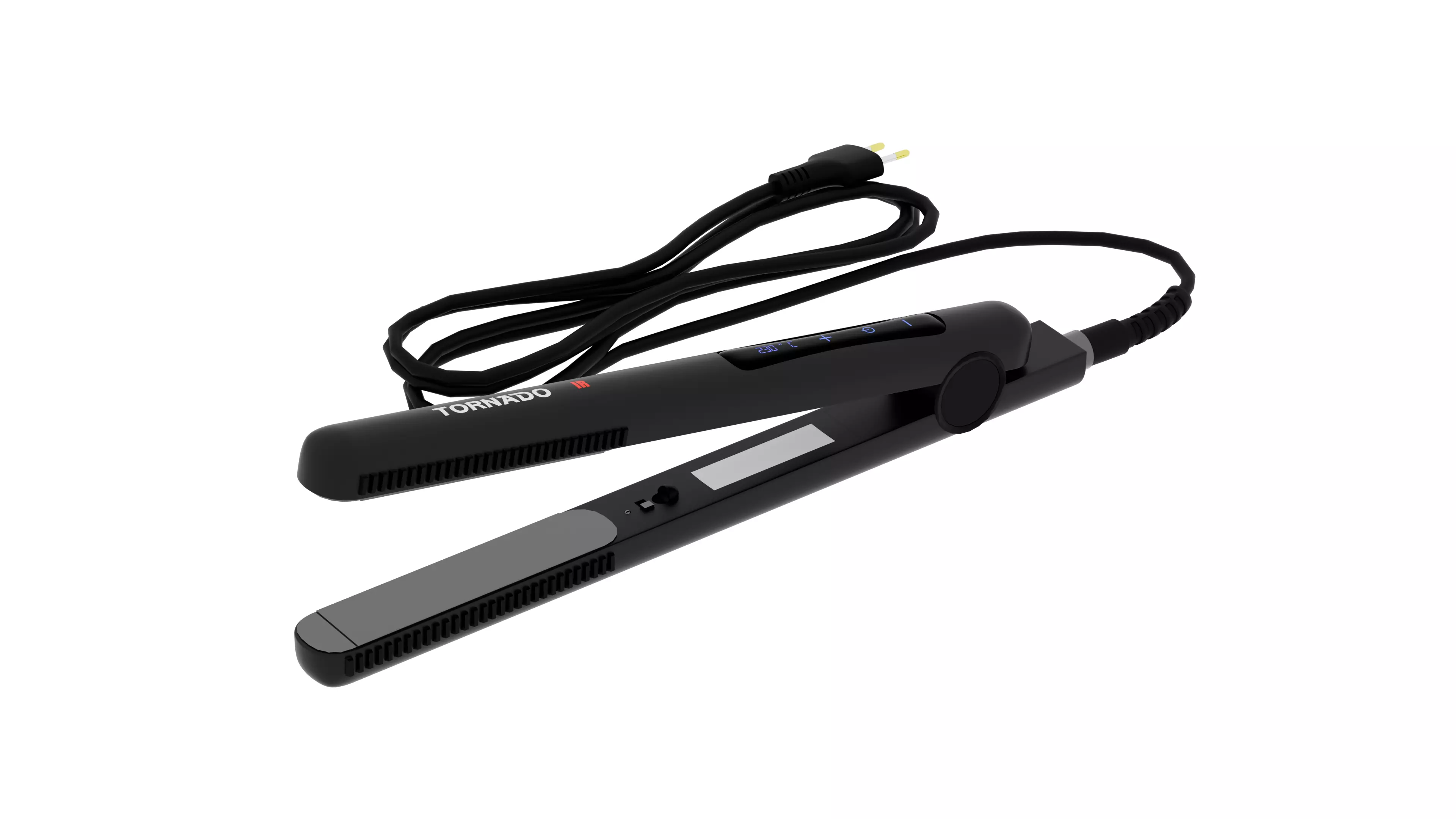 Tornado hair Straightener Low-poly 3D model_0