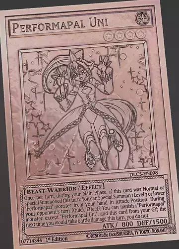 PERFORMAPAL UNI - YU-GI-OH