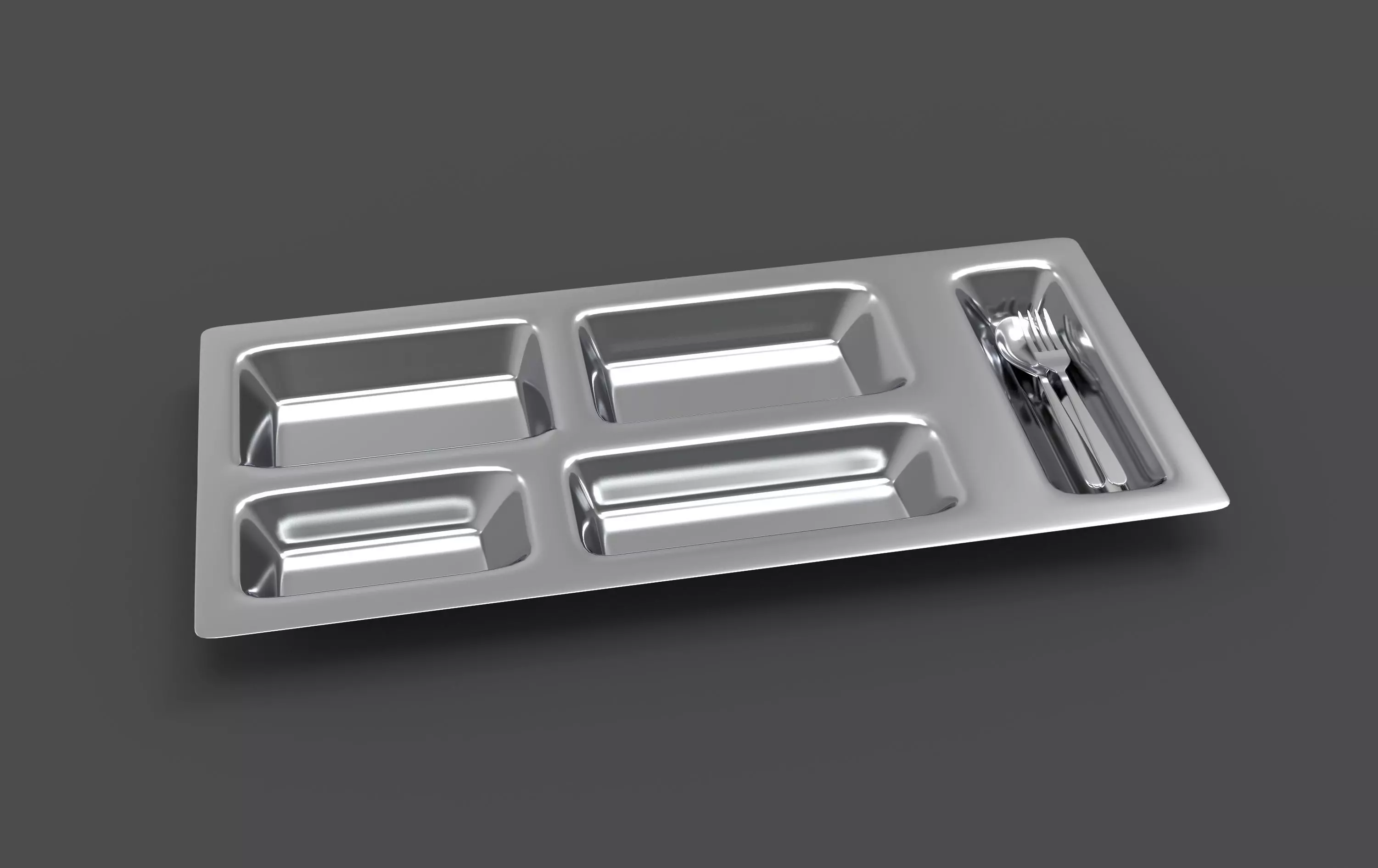 food tray 3D model_0