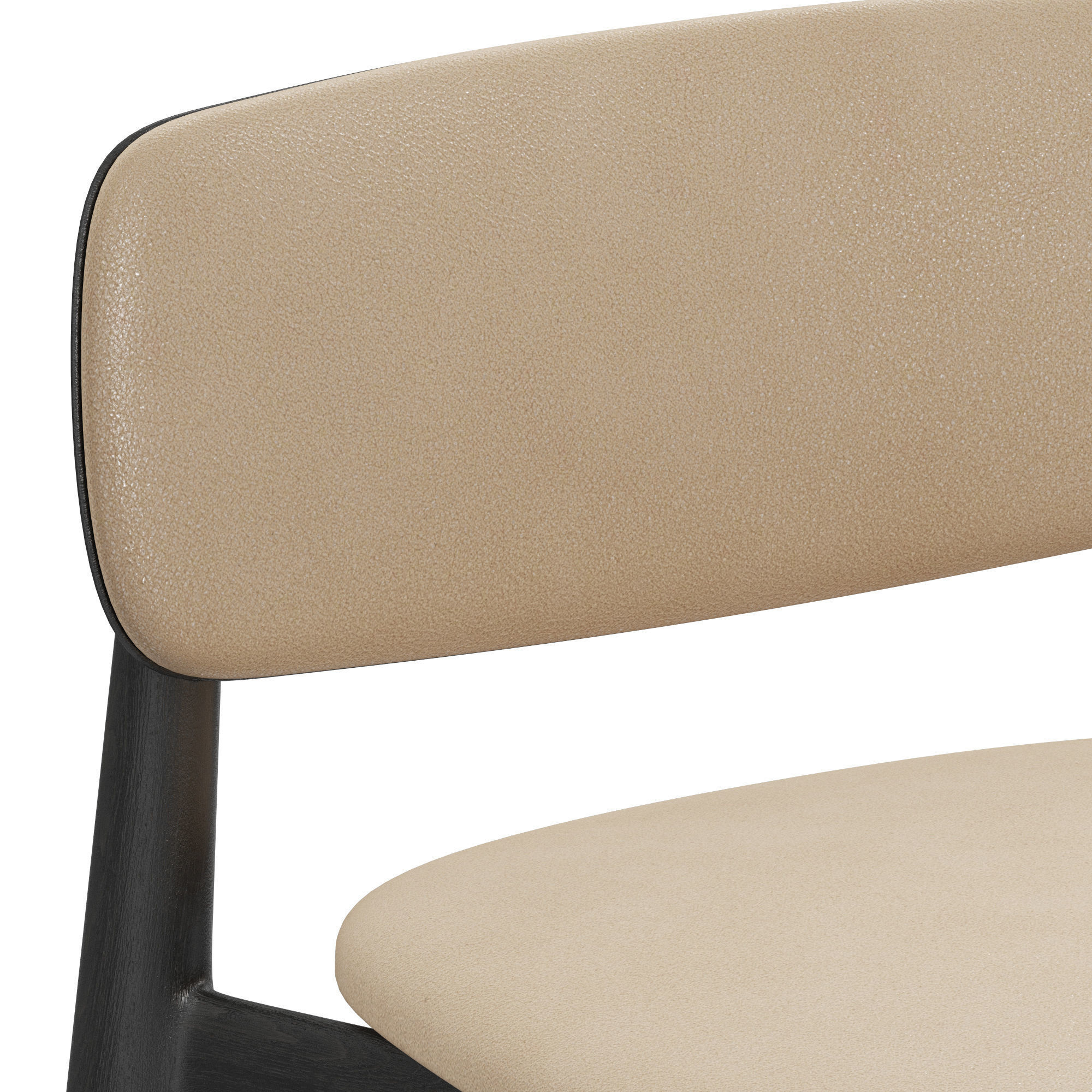 Poliform Curve stool 3D model_5