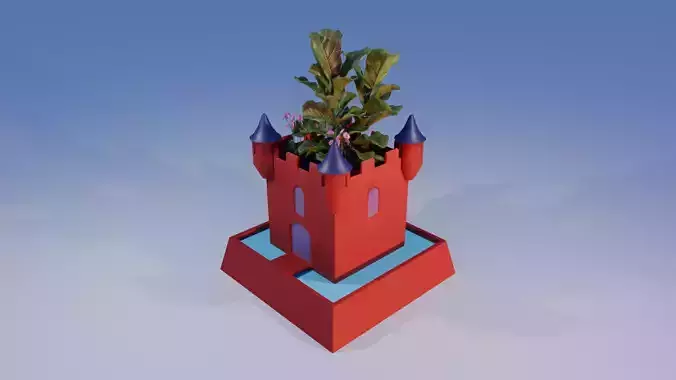 Fortress vase