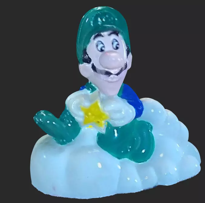 Retro Luigi Toy 3D model