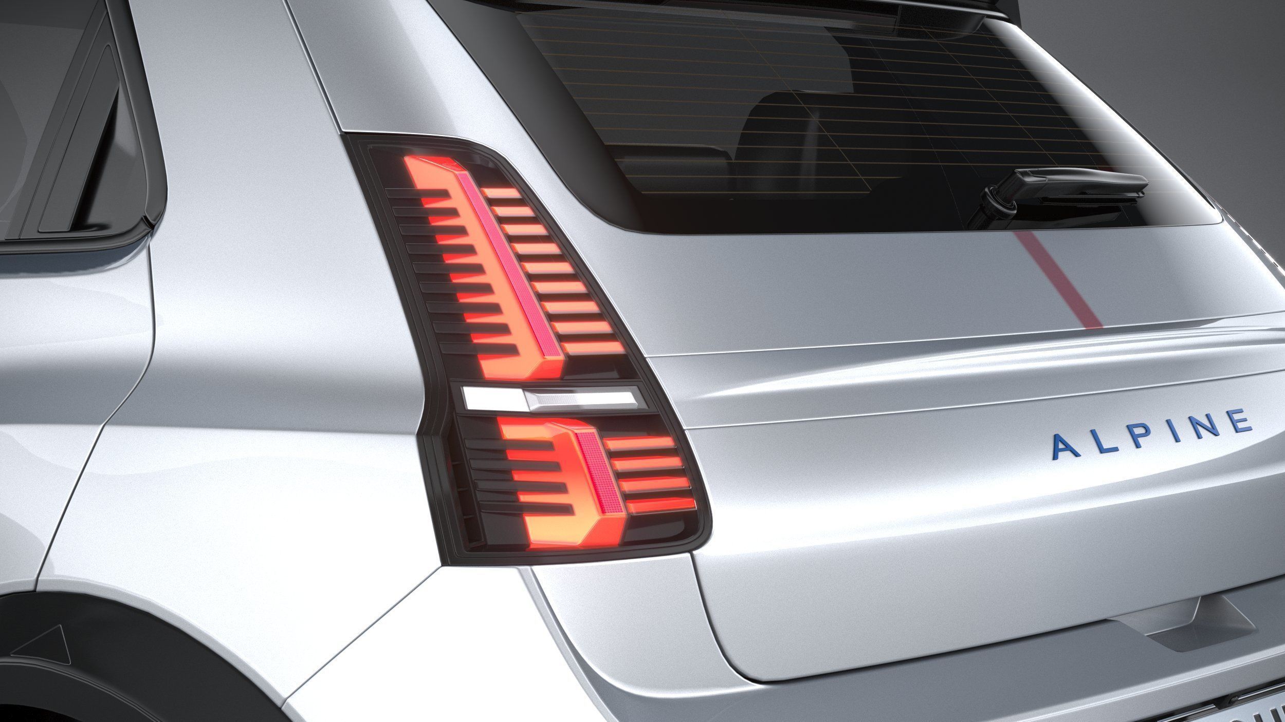 Alpine A290 2025 3D model_15