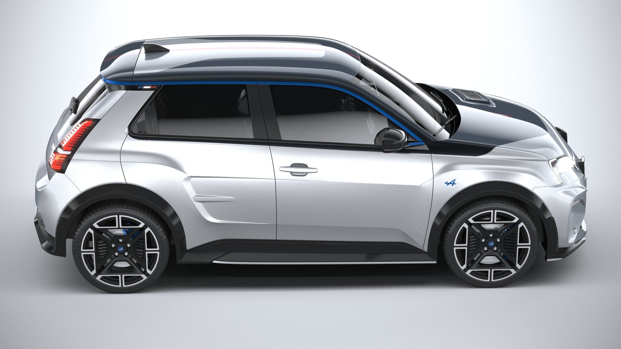 Alpine A290 2025 3D model_11