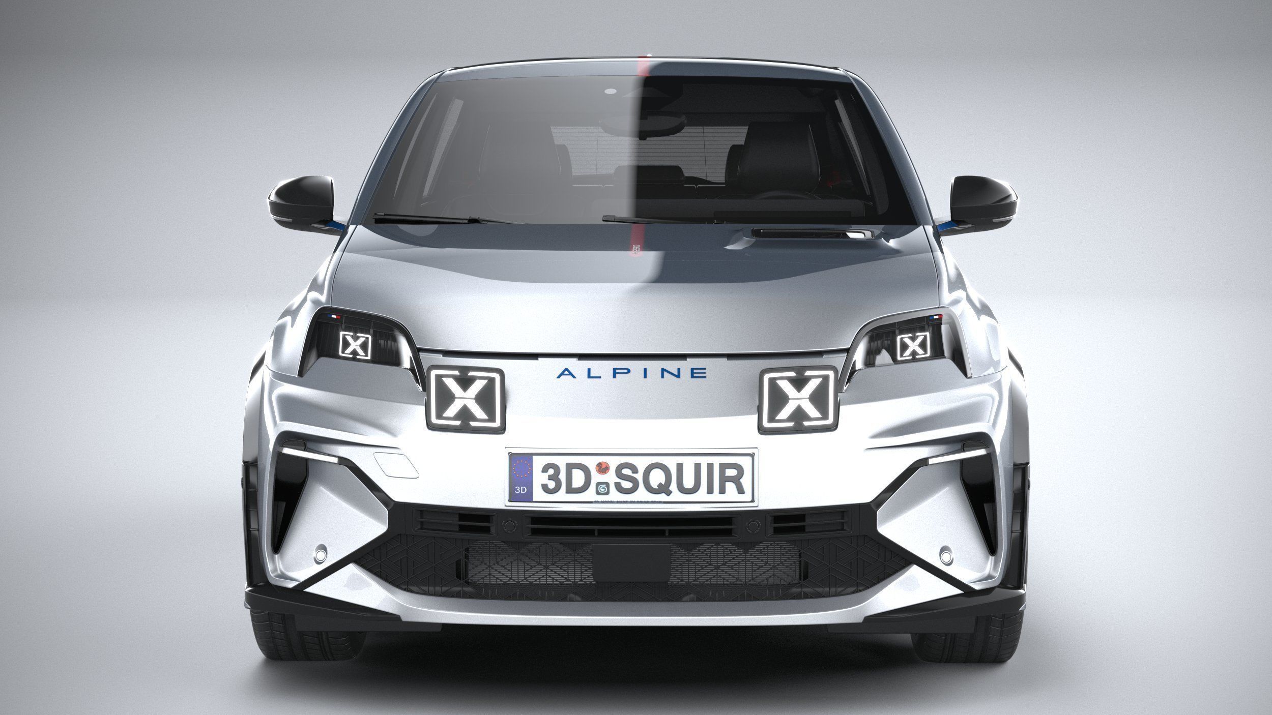 Alpine A290 2025 3D model_13