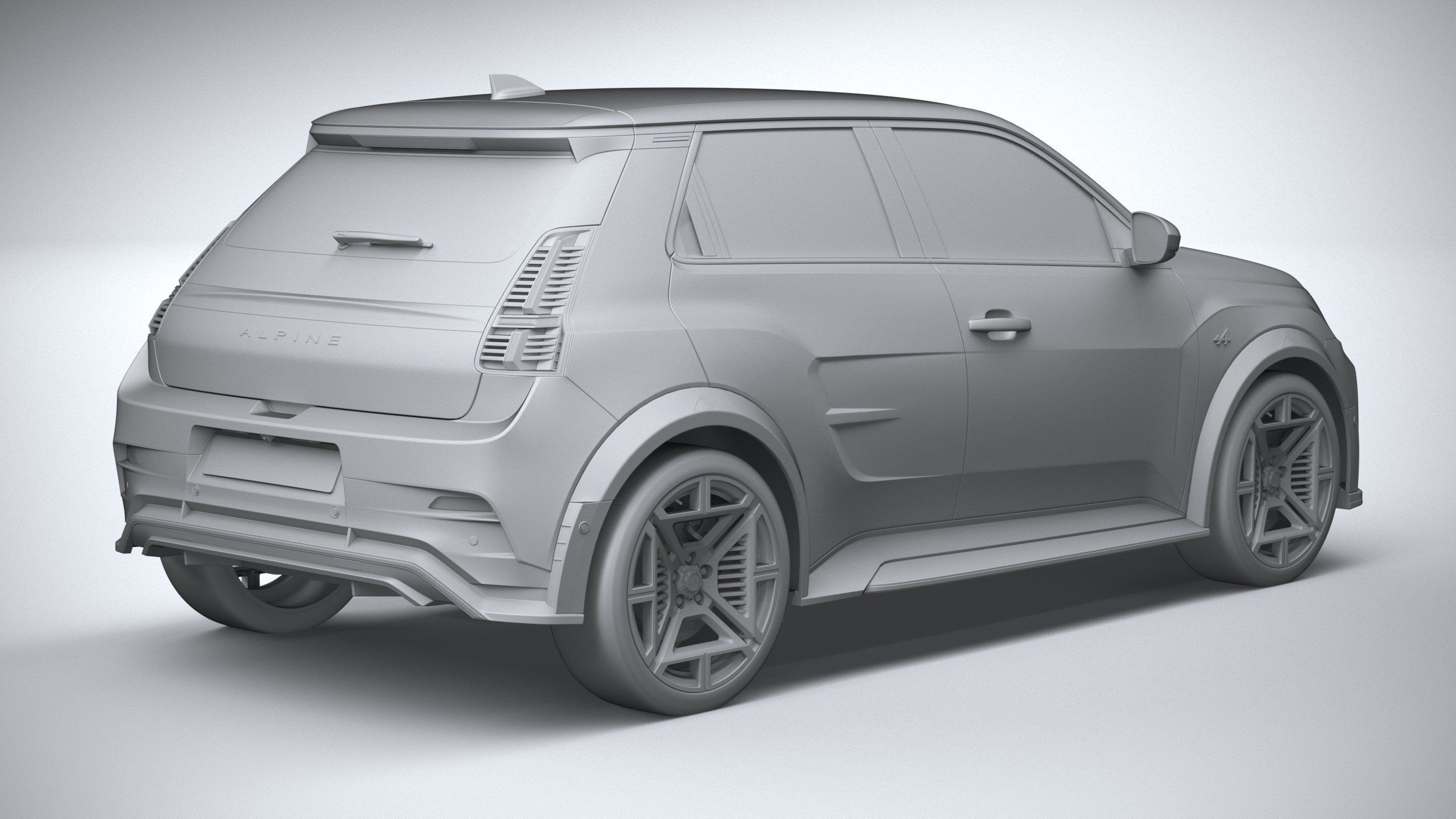 Alpine A290 2025 3D model_25