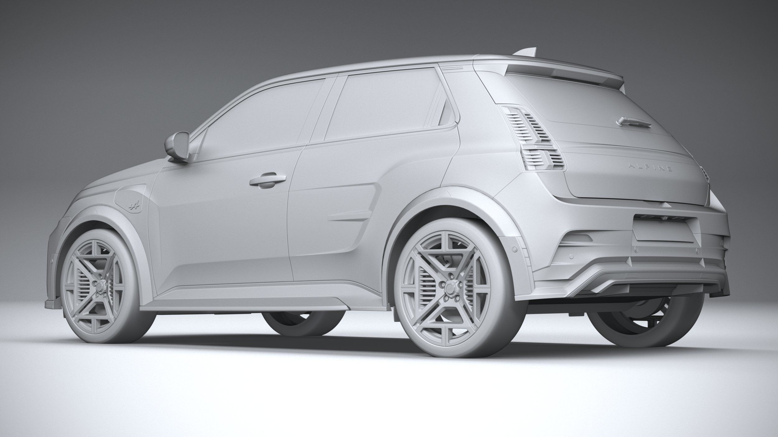 Alpine A290 2025 3D model_21
