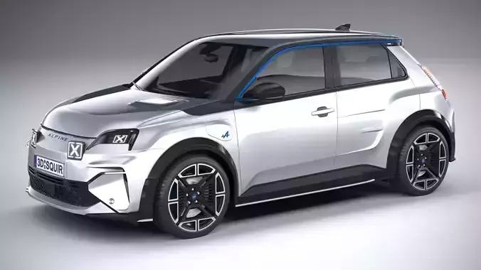 Alpine A290 2025 3D model