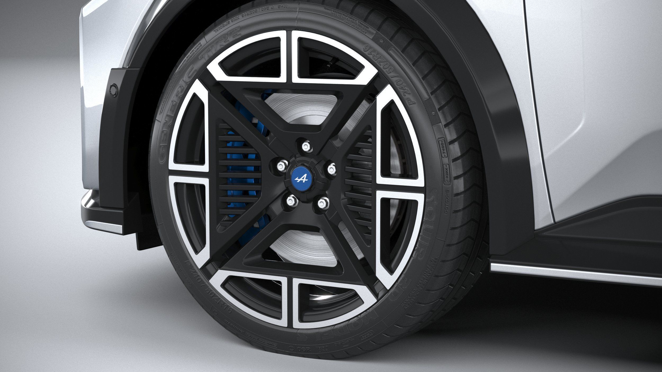 Alpine A290 2025 3D model_16