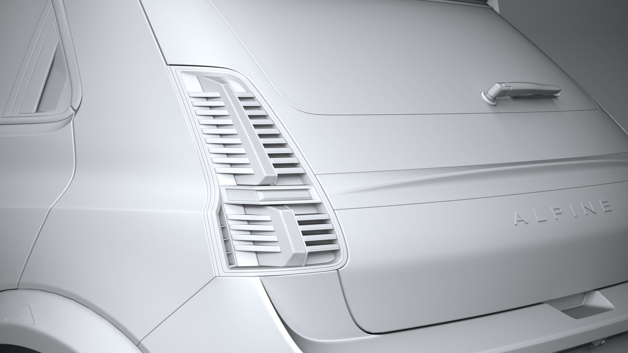 Alpine A290 2025 3D model_24