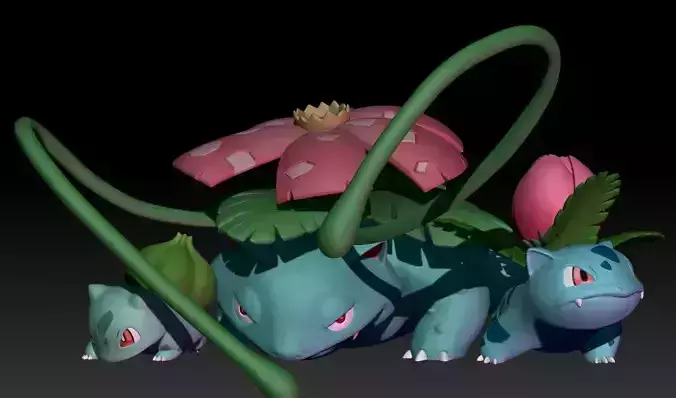 Pokemon Bulbasaur Ivysaur Venusaur