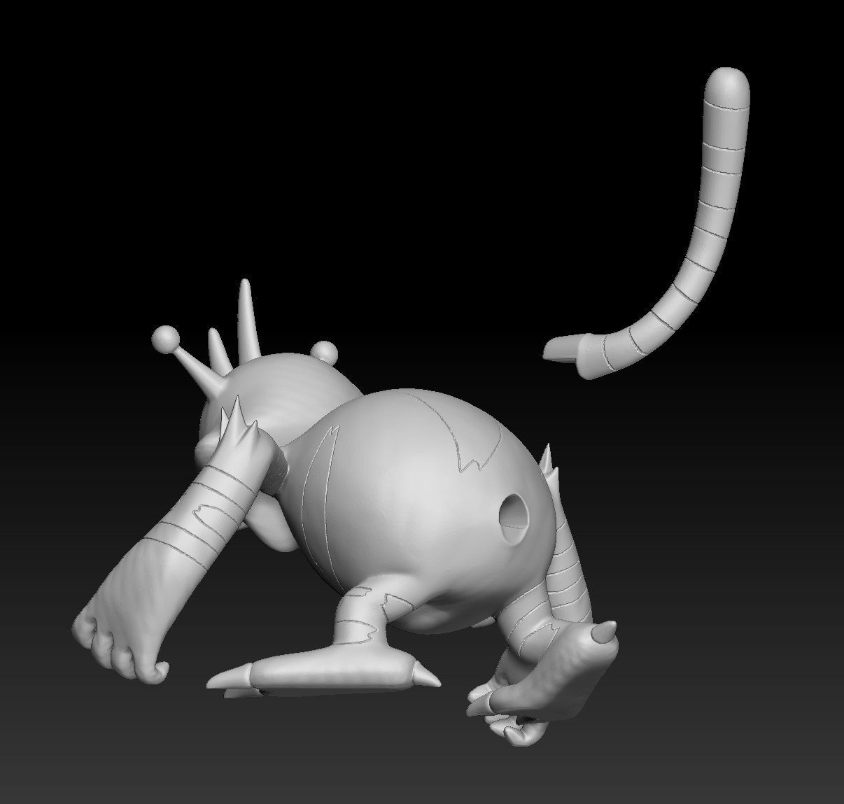 Pokemon Elekid Eletabuzz Electivire 3D print model_4