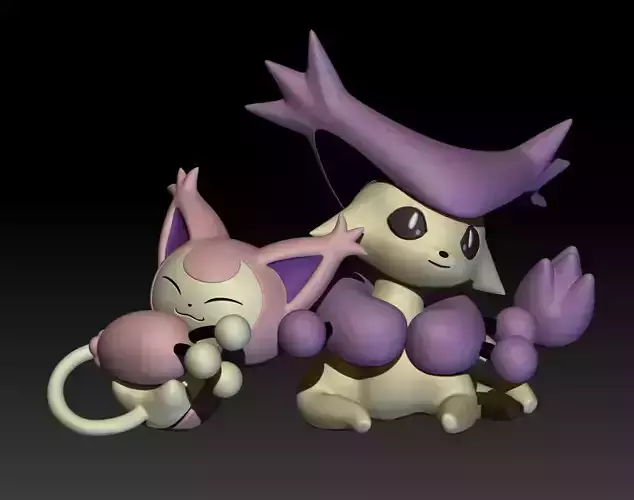Pokemon Skitty Delcatty