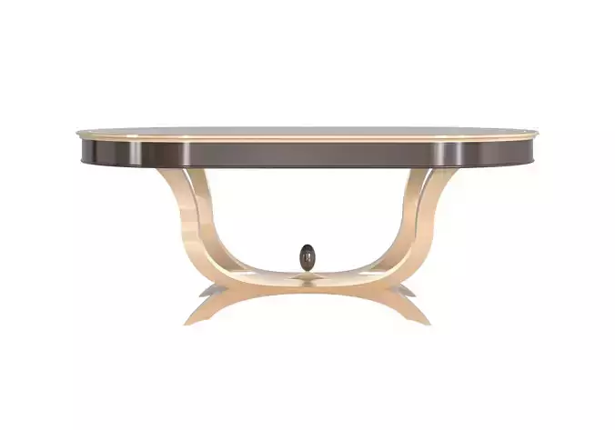 Magnificent oval table by MODENESE