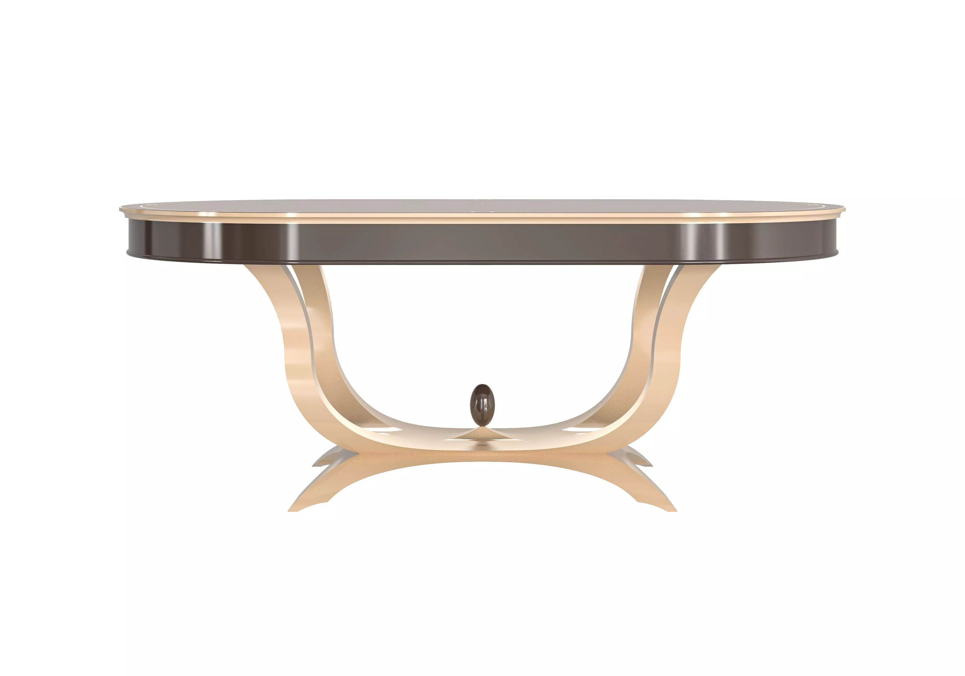 Magnificent oval table by MODENESE 3D model_0