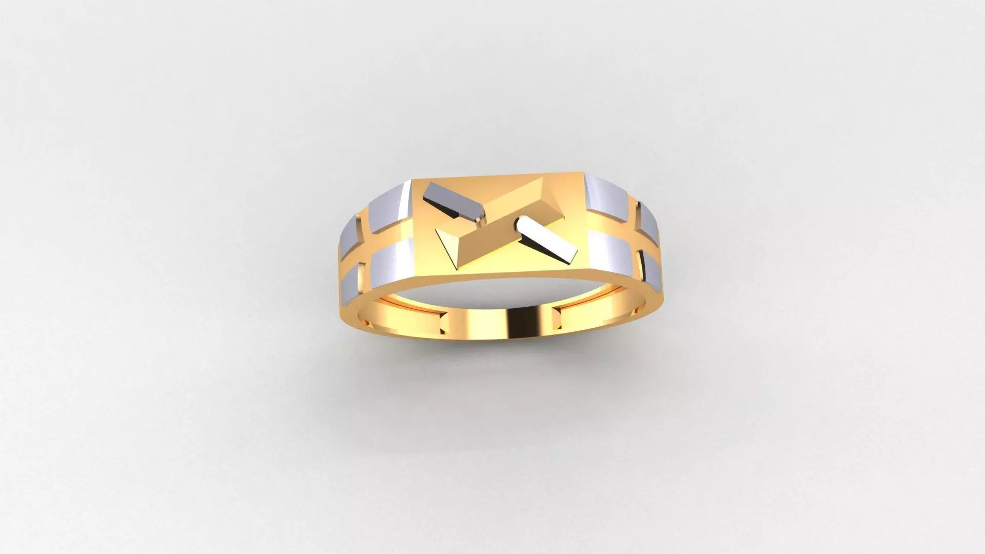 Vertex Signature Ring 3D print model