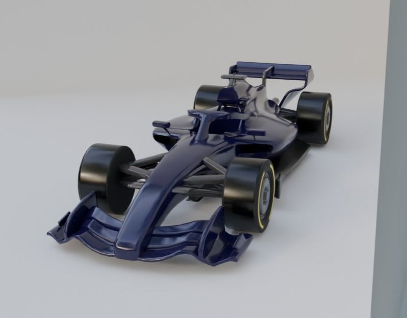 F1 2026 FIA concept car 3D print model_4