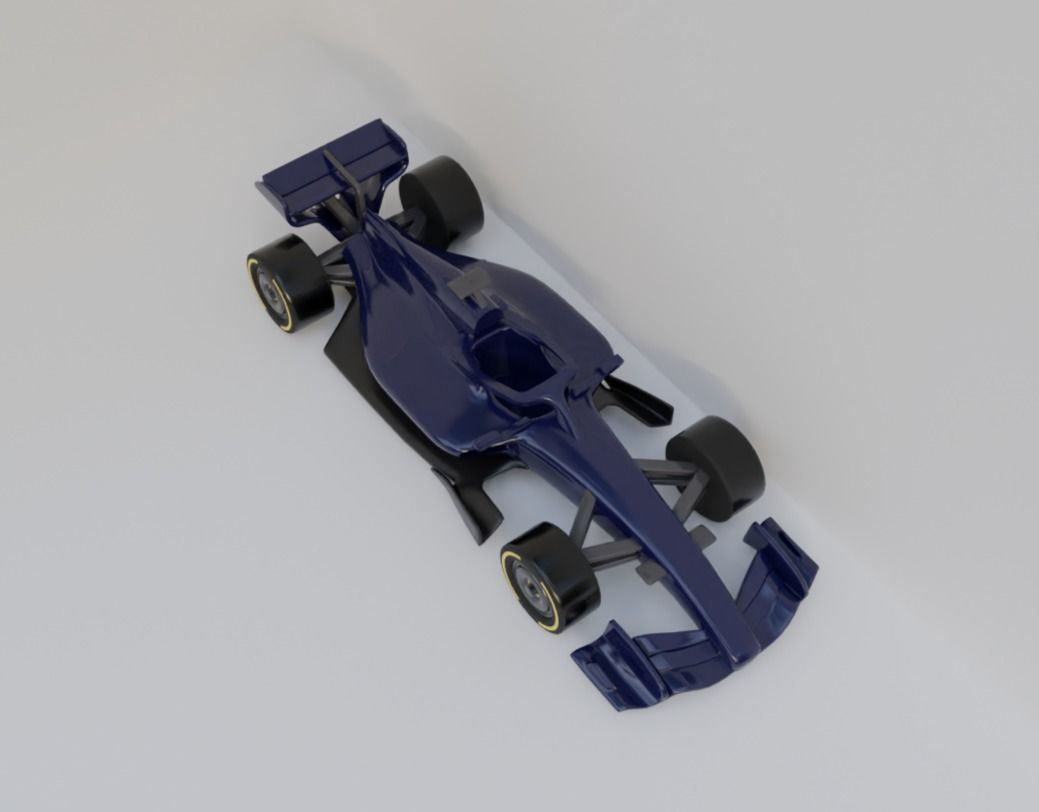 F1 2026 FIA concept car 3D print model_3