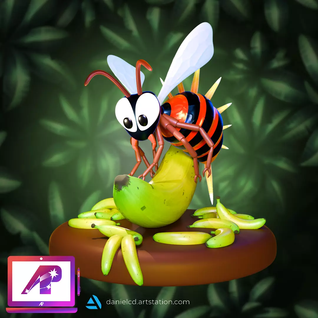 DKC Queen B and Zinger 3D print model