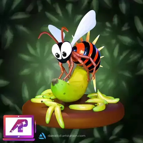 DKC Queen B and Zinger 3D print model
